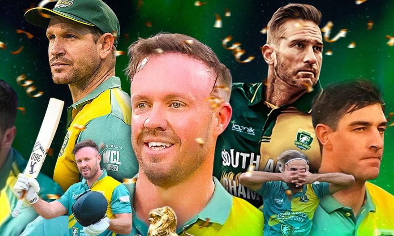 South Africa Champions, World Championship of Legends, AB de Villiers, Pakistan