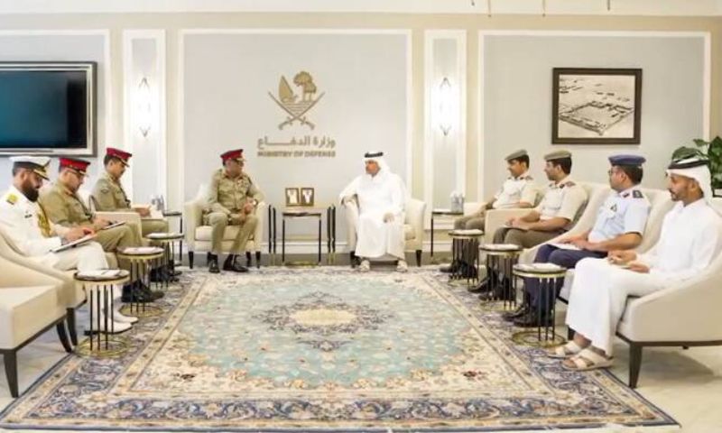 Pakistan, Qatar, Chairman Joint Chiefs of Staff Committee, CJCSC, Sahir Shamshad Mirza