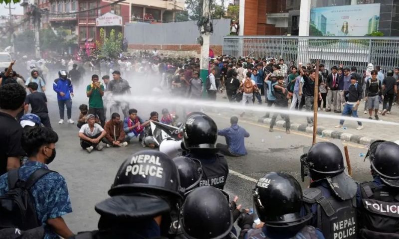 Nepal, Kathmandu, Protests, Social Media Ban, Corruption, Parliament