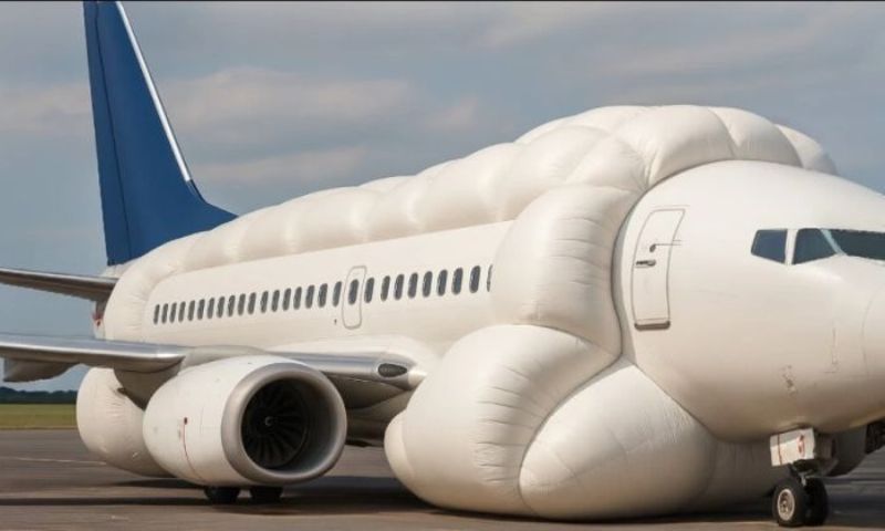 AI aviation safety, Project REBIRTH, airplane crash, BITS Pilani Dubai, impact reduction, external airbags