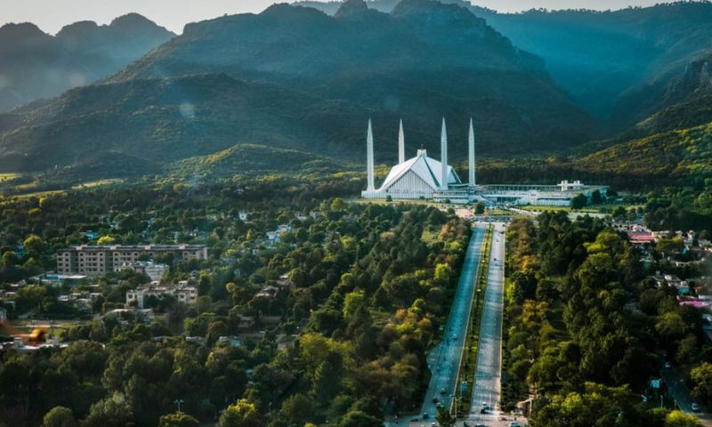 Faisal Mosque, Margalla Hills, Islamabad, Renovation, Saudi Arabia, Pakistan,