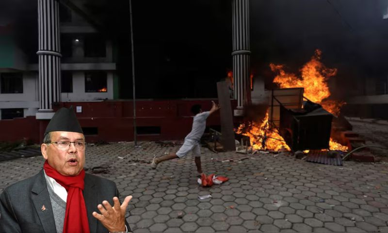 Nepal protests, Jhala Nath Khanal, Rajyalaxmi Chitrakar, Khadga Prasad Oli, Sher Bahadur Deuba, Kathmandu, social media ban,