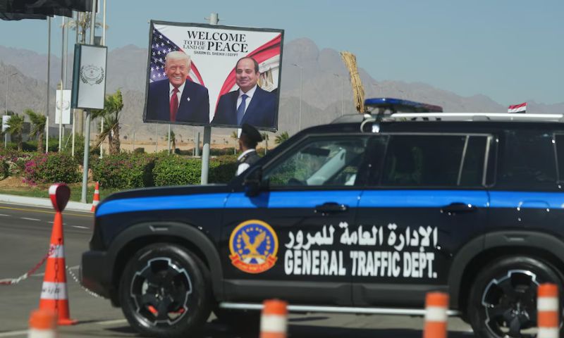 The US and Egyptian presidents are chairing a gathering of world leaders dubbed “Summit for Peace” on Monday to support ending the more than two-year Israel-Hamas war in Gaza after a breakthrough ceasefire deal.