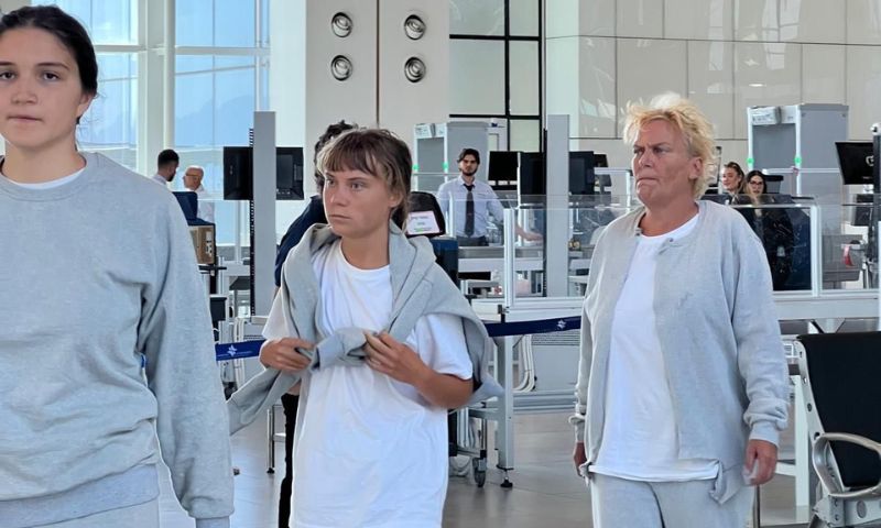 Greta Thunberg, Global Sumud Flotilla, Gaza, Palestinians, Israel, Mushtaq Ahmed Khan, Pakistan