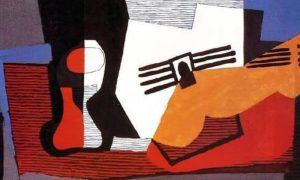 Painting, Picasso, Spain, CajaGranada Foundation, Still Life with Guitar,
