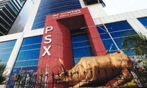 Pakistan Stock Exchange, KSE-100 Index, PSX data, profit-taking, Topline Securities, Arif Habib Limited, rupee-dollar rate, market sentiment