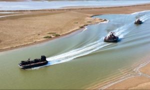 Pakistan Navy Inducts Advanced Hovercraft to Boost Maritime Defence in Creeks Region