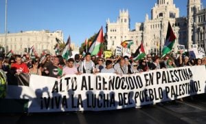 Hundreds of Thousands Join Pro-Palestinian Protests Across Europe