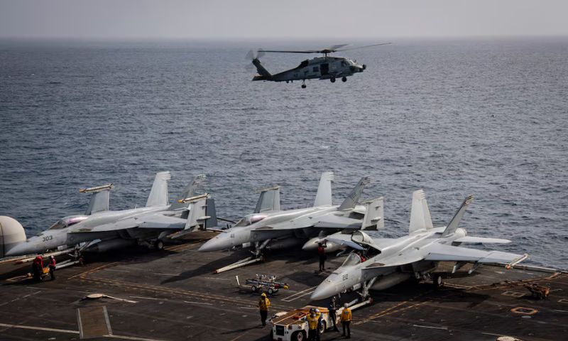 US Navy, Helicopter, Jet, South China Sea, Donald Trump, China, Philippines, Washington, USS Nimitz,