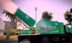 Smog gun, air pollution, Lahore, particulate matter, environmental health, toxic gases, limitations