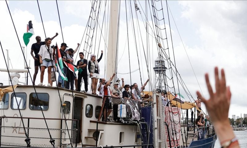 Activists, Blockade, Deportations, Flotilla, Gaza, Global Sumud Flotilla, Israel, UNICEF, ICBSG,