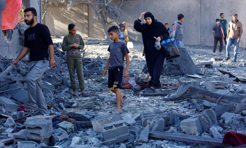 Gaza, Israel, Qatar, Hamas, Palestinians, Sheikh Mohammed, Donald Trump,