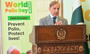 Pakistan, Polio, Prime Minister, Crown Prince, NIH, Bill Gates Foundation, UNICEF, WHO,