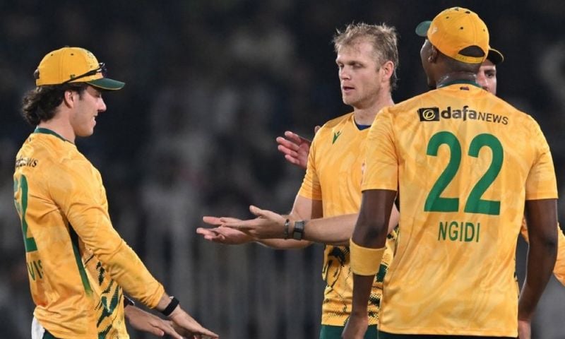 South Africa, Pakistan, T20I, Corbin Bosch, Reeza Hendricks