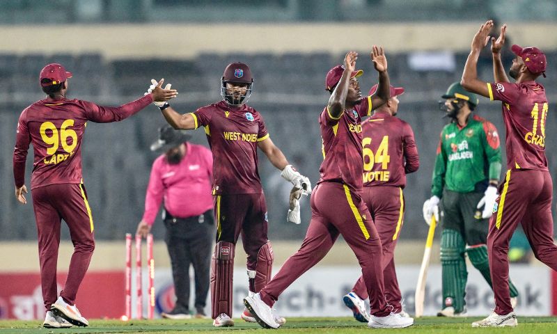 West Indies, Bangladesh, ODI Spinner Record, Mirpur, Gudakesh Motie
