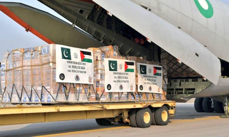 Pakistan, Gaza, Aid, NDMA, United Nations, Palestine, Al-Khidmat Foundation,