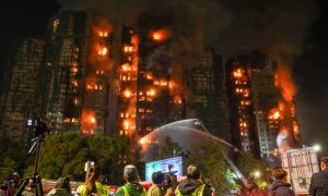 Hong Kong Police Arrest Three as Apartment Fire Death Toll Rises to 75