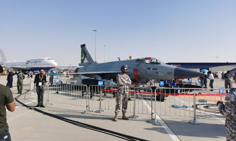 Indian Air Force Pilots Visit Pakistan Pavilion at Dubai Airshow