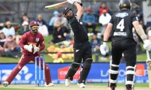 Mitchell Ton Steers New Zealand to Seven-Run Win in First West Indies ODI