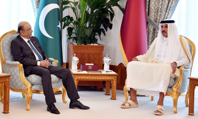 Pakistan, Qatar, Amir, PPP, President,
