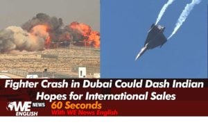 Fighter Crash in Dubai Could Dash Indian Hopes for International Sales