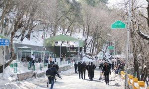 Murree Winter Tourism, snowfall, snow plan, tourists, snow-clearing vehicles, facilitation centres