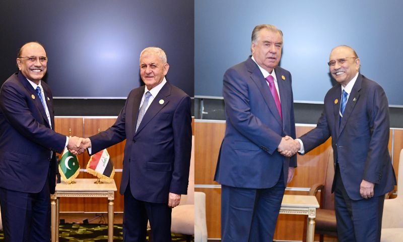 Pakistan, Iraq, President, Pilgrims, Doha, PPP, Tajikistan, CASA-1000,