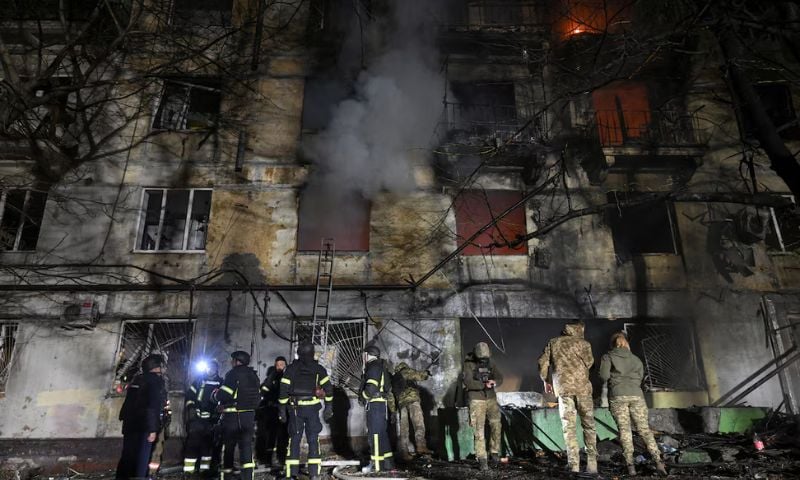 Kyiv, Russia, Ukraine, War, Drone-Strike, Missile-Strike, Civilian-Injuries