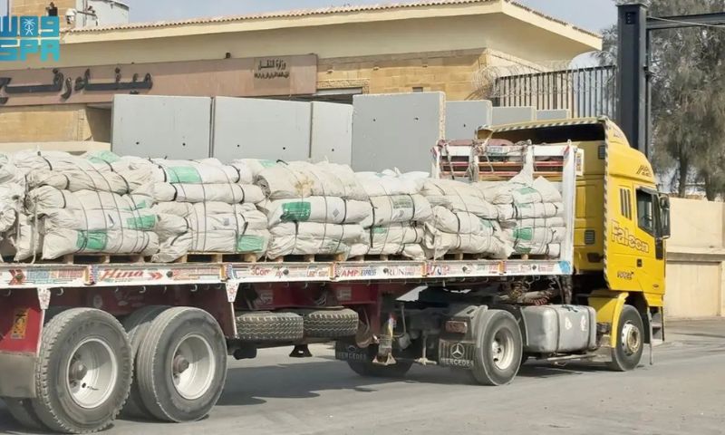 Saudi Arabia, KSrelief, Gaza, Palestine Red Crescent Society, Rafah Border Crossing, Palestinian,