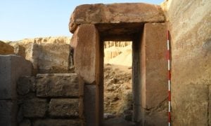 Remains, Sun Temple, Discovered, Egypt, Ministry