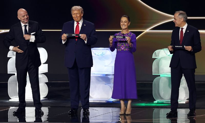 FIFA World Cup 2026, 48 teams, 12 groups, Knockout format, Group of Death, Trump, Peace Prize, Playoffs, Mexico City, MetLife Stadium