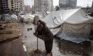 Gaza, Faces Cold, Floods, Fragile Truce