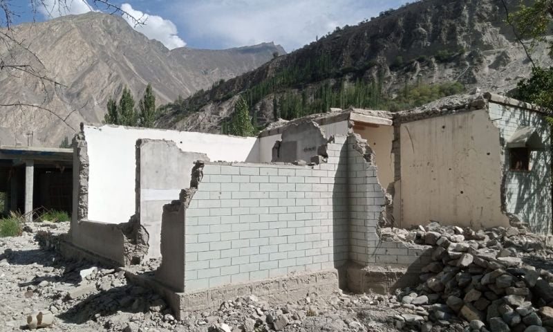 Glacial Floods, Hassanabad Village, Pakistan, Hunza Valley, GLOF, Ghizer, UNDP, Shisper, Muchuhar, Glaciers, Climate,