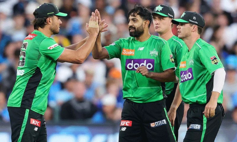 Haris Rauf, Melbourne Stars, Big Bash League, three-wicket haul, Sam Harper, unbeaten.
