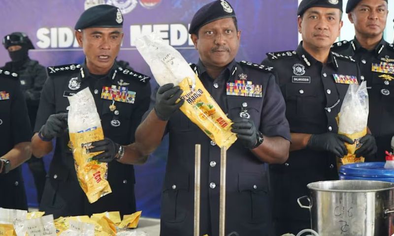 Malaysia, DrugBust, Cocaine, Ketamine, CrimeNews