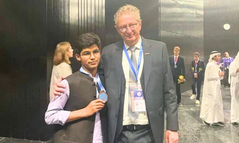 Muhammad Hashir, Balochistan, International Junior Science Olympiad, bronze medal, Pakistan Science Foundation, youth development