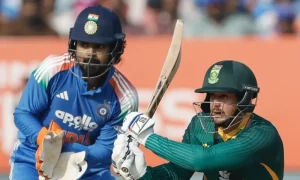 Quinton de Kock Equals Sanath Jayasuriya’s ODI Century Record Against India