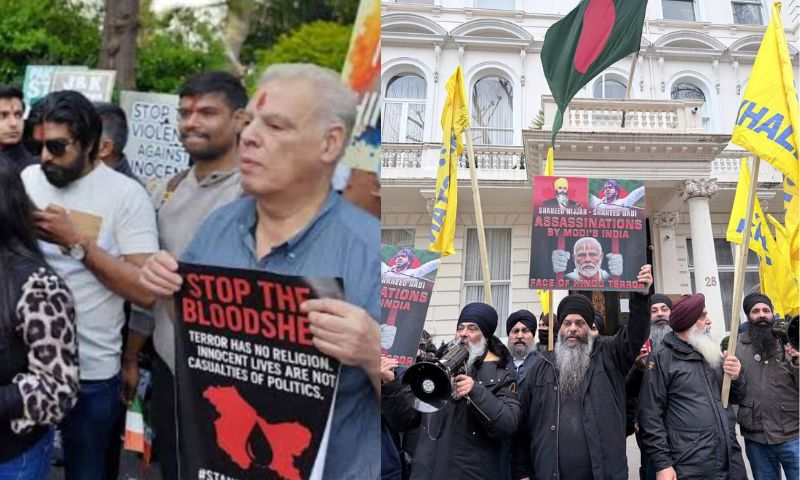 Hindu Extremists, Khalistan, Sikhs For Justice, Bangladesh, Embassy, BJP, India, UK, Sikh-Hindu clash, London