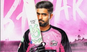 Babar Azam, BBL 15, Mitchell Starc, Sydney Sixers, Pakistani players, Jersey number
