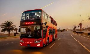 Pakistan, Karachi, Double-Decker Buses, Public Transport, Traffic Congestion, Nostalgia, Sharjeel Memon, Shahrah-e-Faisal