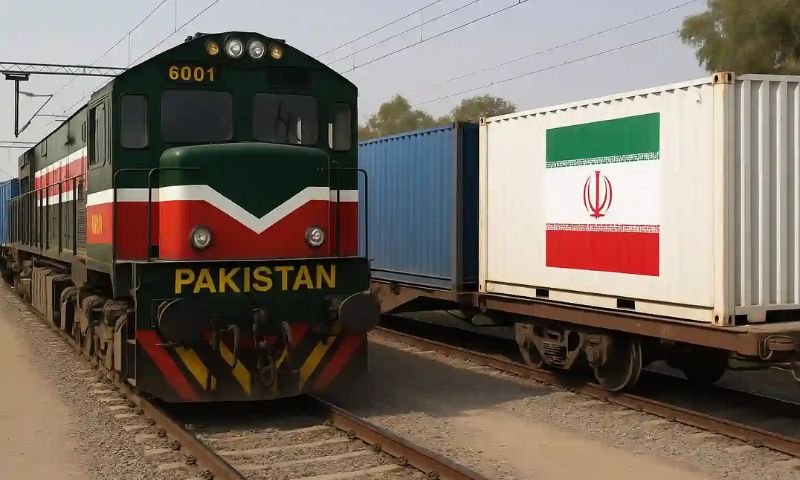 ITI freight train service, Regional connectivity, Bilateral relations, Economic Cooperation Organisation (ECO), Trade enhancement, Iran-Pakistan collaboration