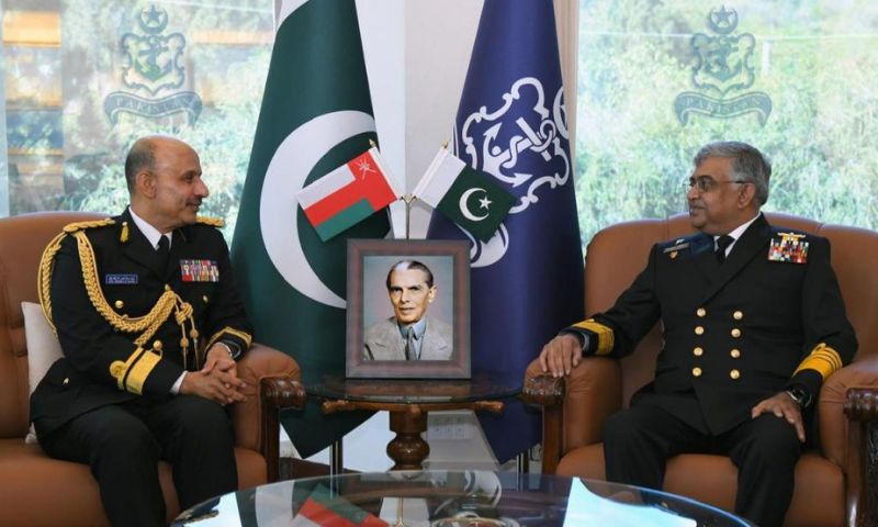 Pakistan, Oman, Navy, Naval Chief, ISPR, Thamar Al Tayyib,