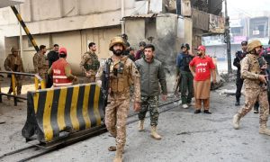 Islamabad blast, FC Headquarters attack, KP Police, BDU report, terrorism