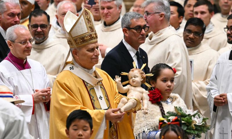 Pope Leo, Call, Peace, First, Christmas, Blessing