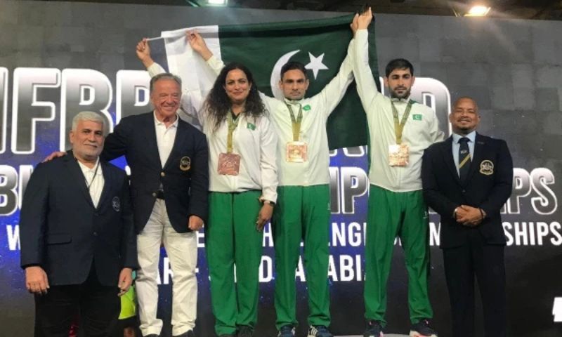 Pakistan, World Fitness Challenge, Bodybuilding Championship, Bronze medals, Pakistan Army, Sadaf Siddiqui