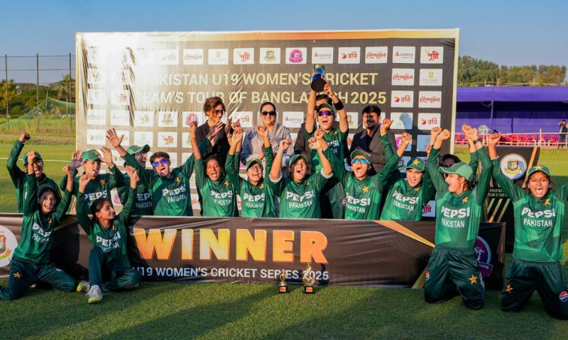 Pakistan, Bangladesh, Women's U19, Barirah Saif, series victory, T20.