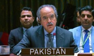 Pakistan, International Law, UN, Security Council, India, Indus Water Treaty, Kashmir, Palestine, International Court of Justice Pakistan Committed to UN Charter-Based International Order: Envoy