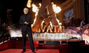 Avatar, Fire, Ash, Tops, New Year, Eve, Box Office