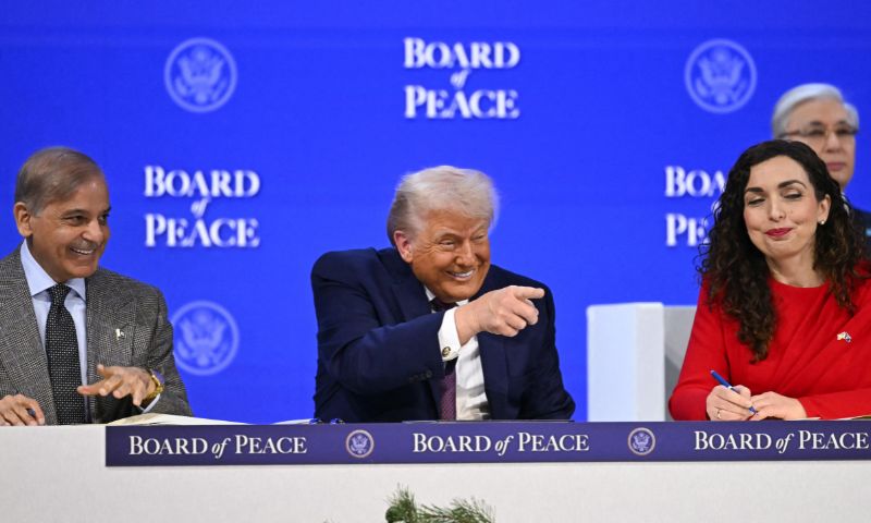Trump Launches 'Board of Peace' at Davos to Resolve Global Conflicts