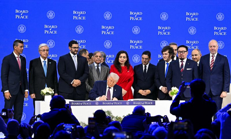 Trump Launches 'Board of Peace' at Davos to Resolve Global Conflicts